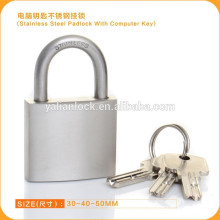 Top security New Short Shackle Computer Key safety stainless steel padlock